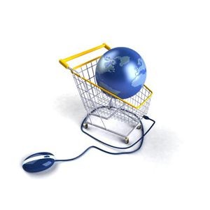 shopping through internet